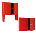 Strike First Outdoor Weatherproof Hose Storage Cabinet